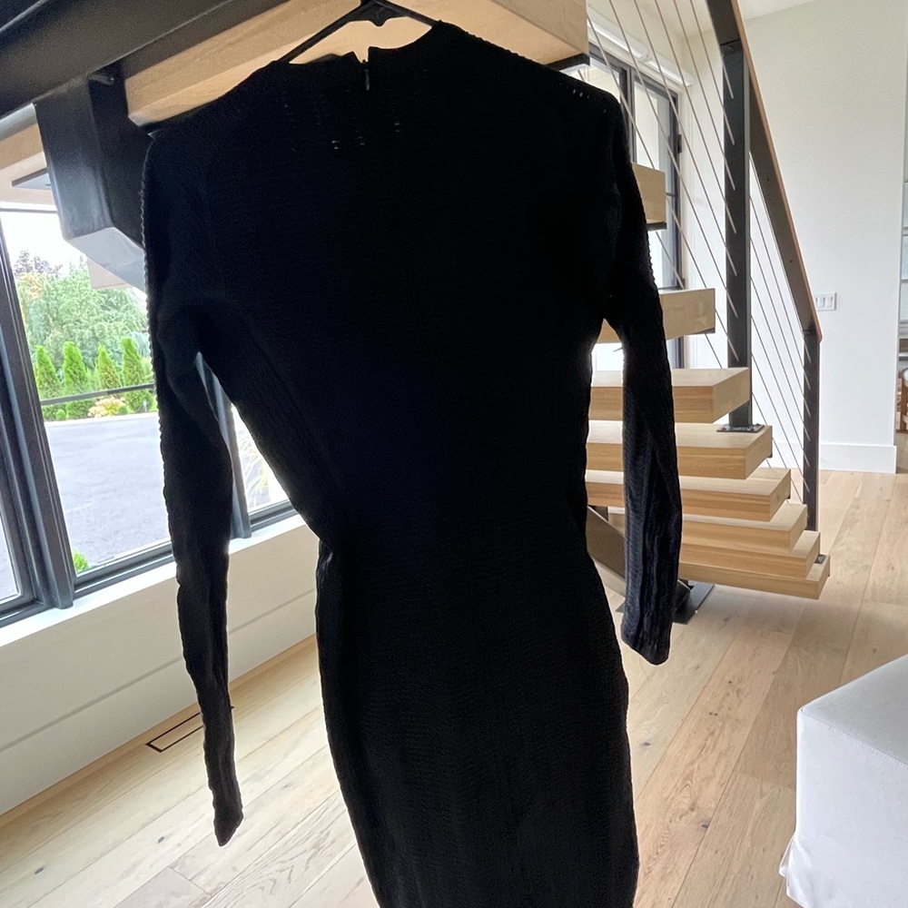 rag & bone Classic Black Long Sleeve Dress
